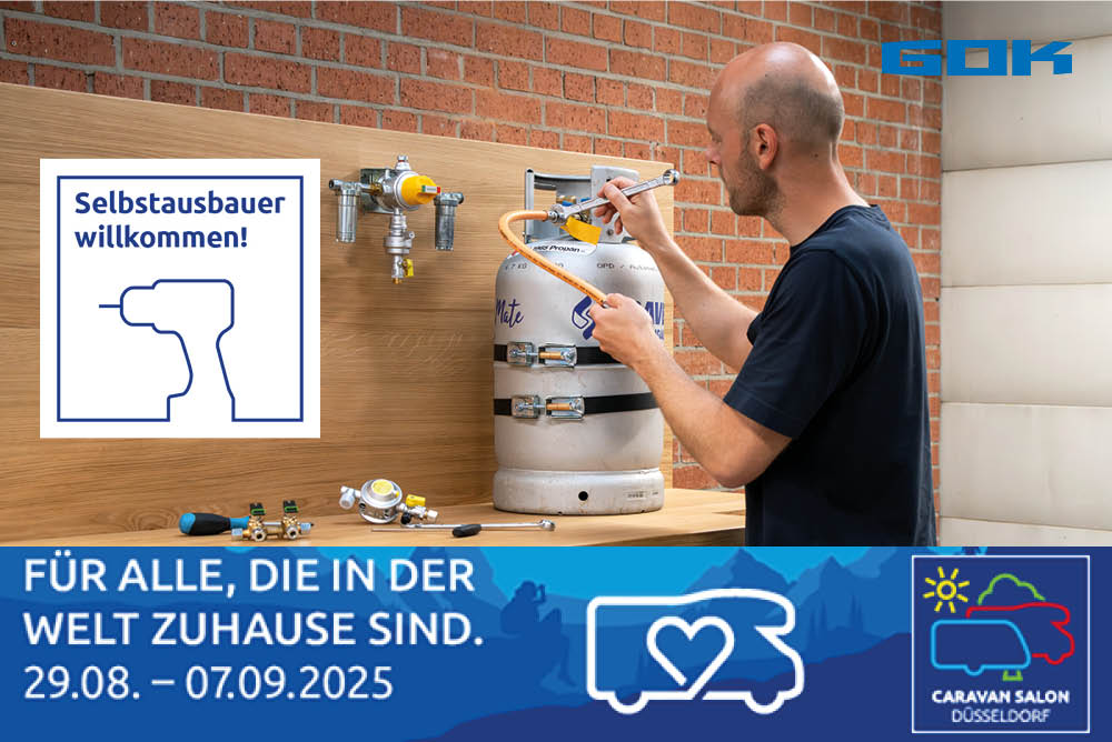 GOK mit neuem Mitmach-Format auf dem Caravan Salon