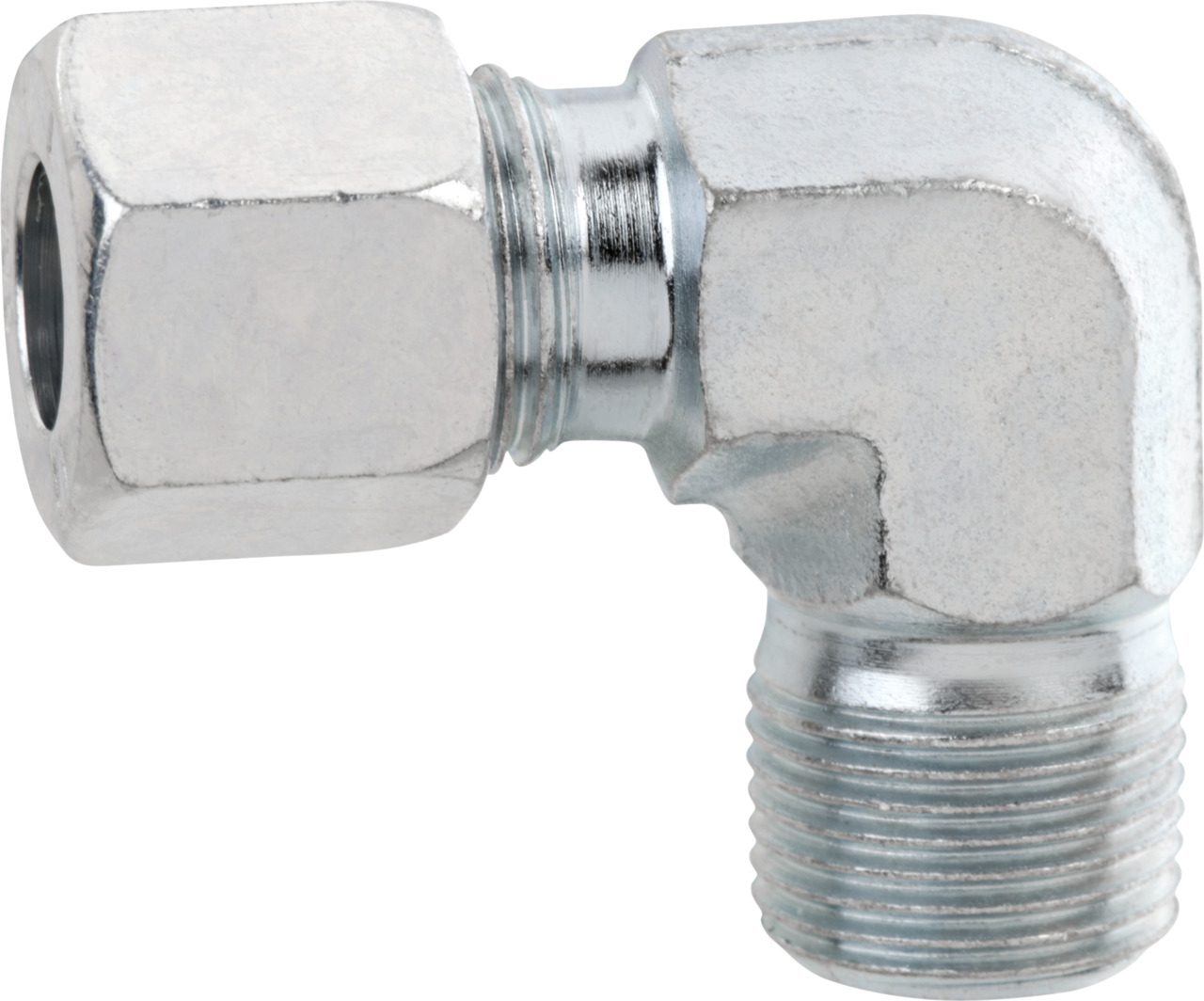 Elbow screw-in compression fitting conical type WERK