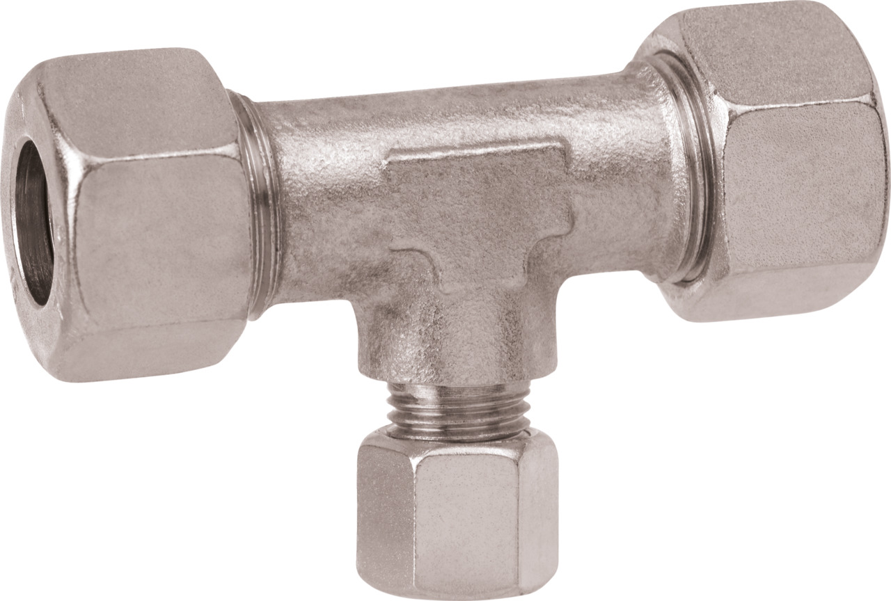 Comp Fitting T T-shape reducing compression fitting type TR