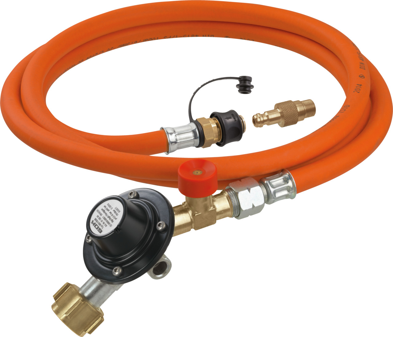 Regulator-hose assembly set