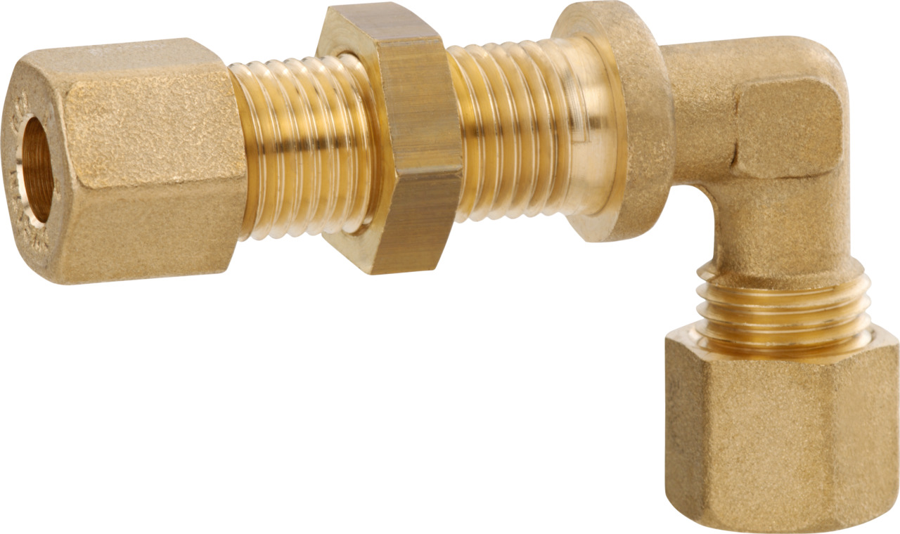 Compression fitting WSV-MS 8 x 8 brass with washers SP