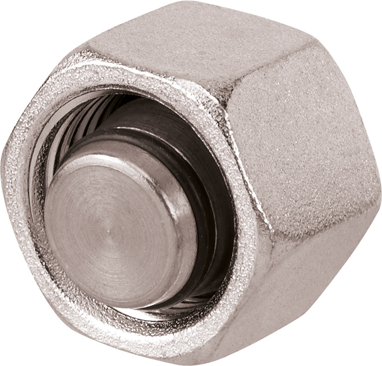 Blind plug with coupling nut type BSL