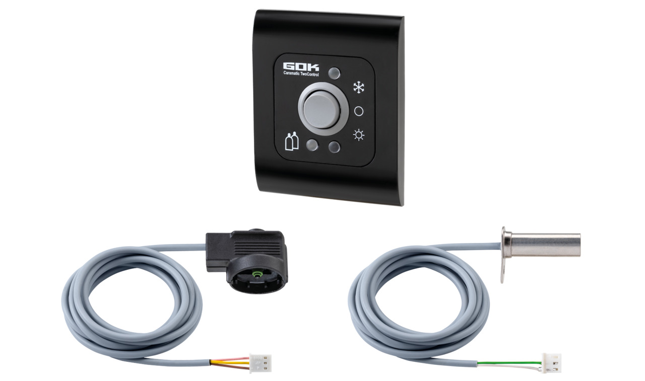 Caramatic TwoControl - Remote display and regulator heating